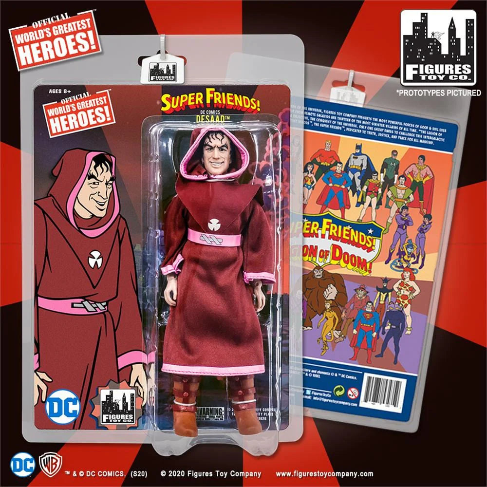 SUPER FRIENDS RETRO DESAAD 8IN AF