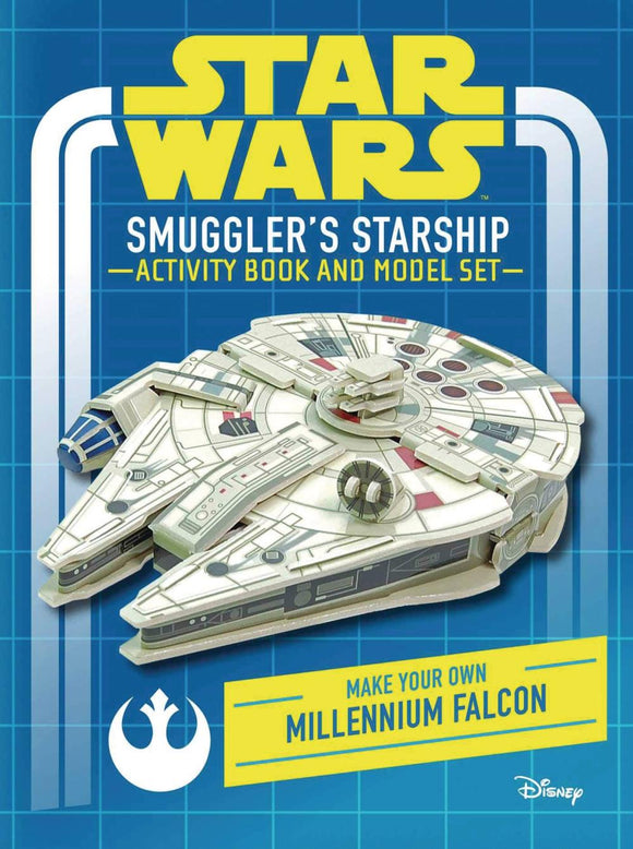 STAR WARS SMUGGLERS STARSHIP ACTIVITY BOOK & MODEL HC