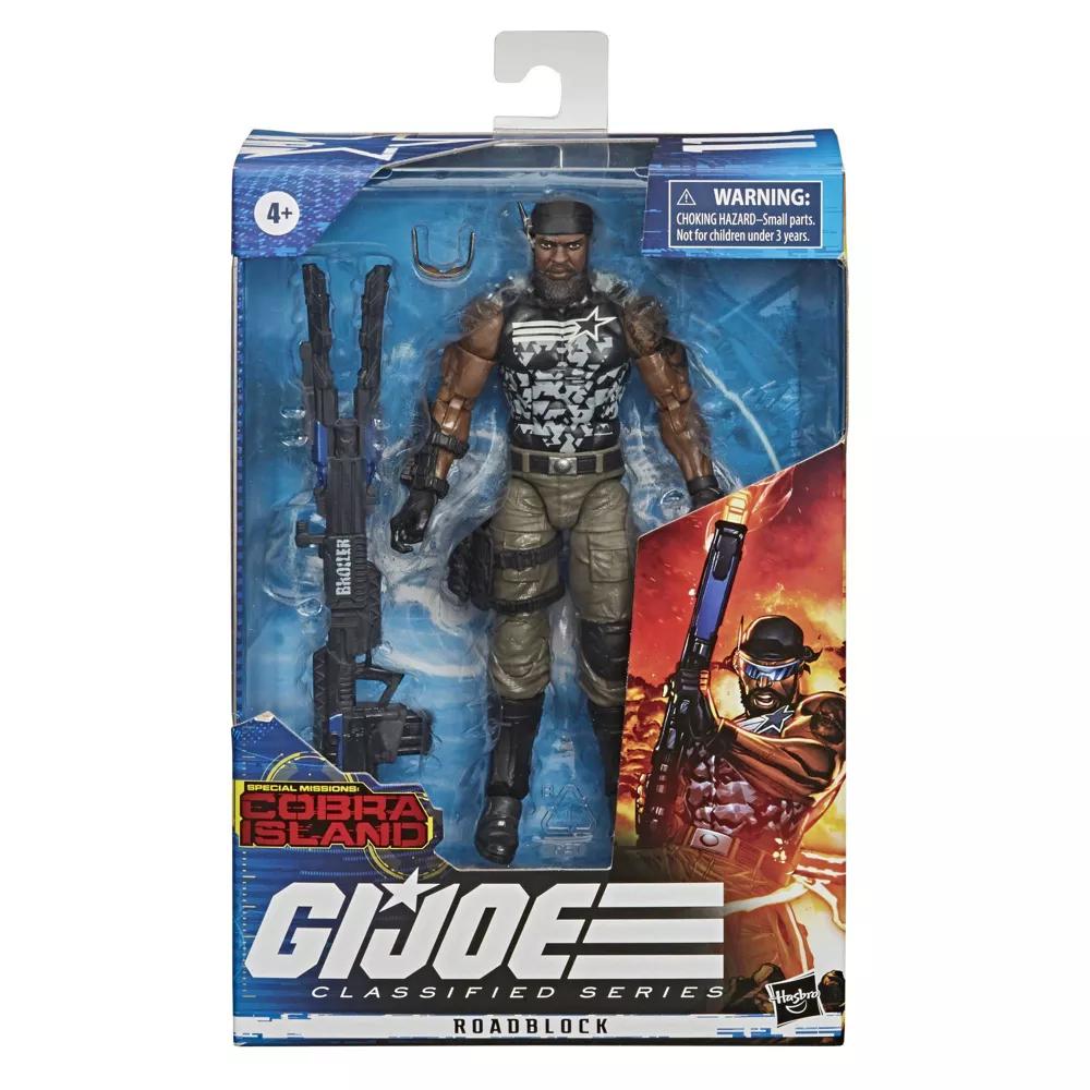 GI JOE CLASSIFIED ROADBLOCK COBRA ISLAND 6IN AF