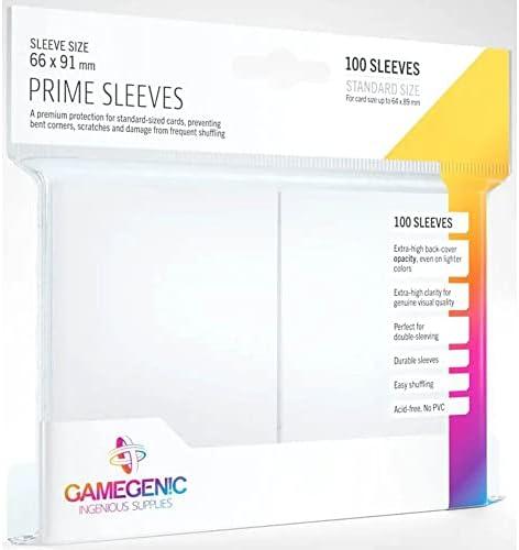 Prime Card Sleeves: White 100