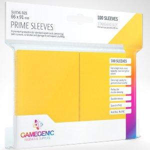 Prime Card Sleeves: Yellow 100