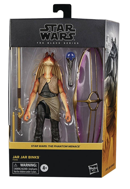 SW BLACK 6 INCH DLX JAR JAR BINKS TPM AF