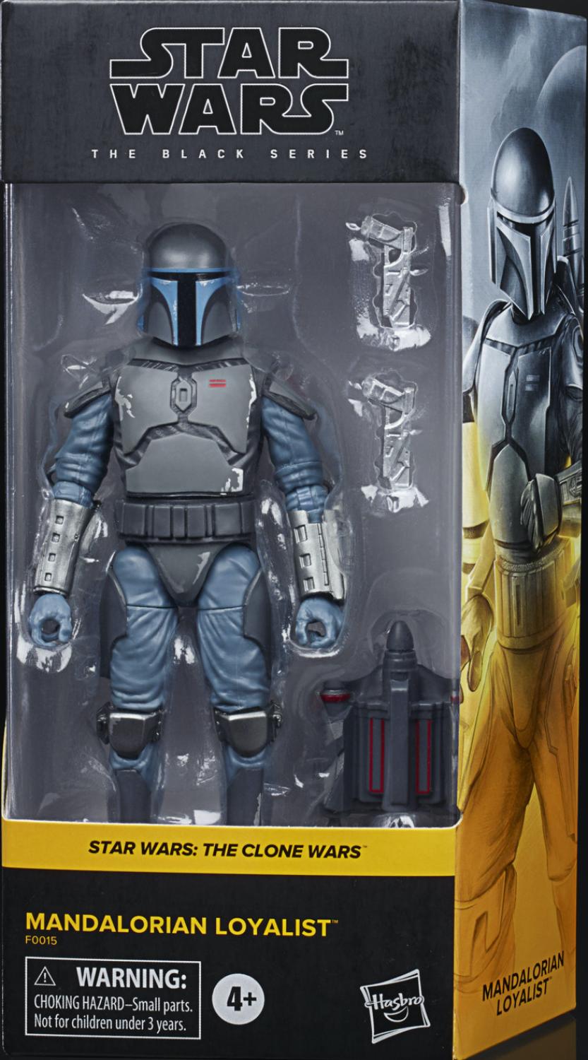 SW BLACK 6 INCH MANDALORIAN LOYALIST WME AF