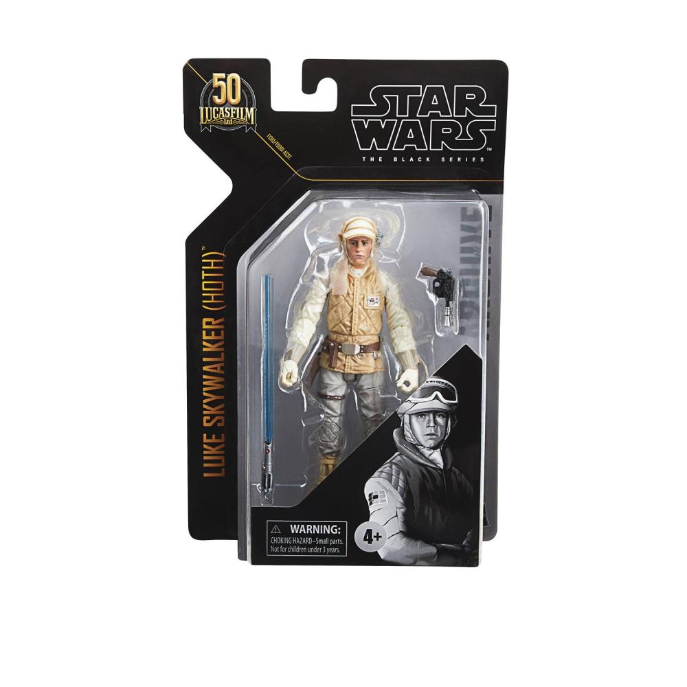 SW ARCHIVE BLACK LUKE SKYWALKER HOTH 6 INCH AF