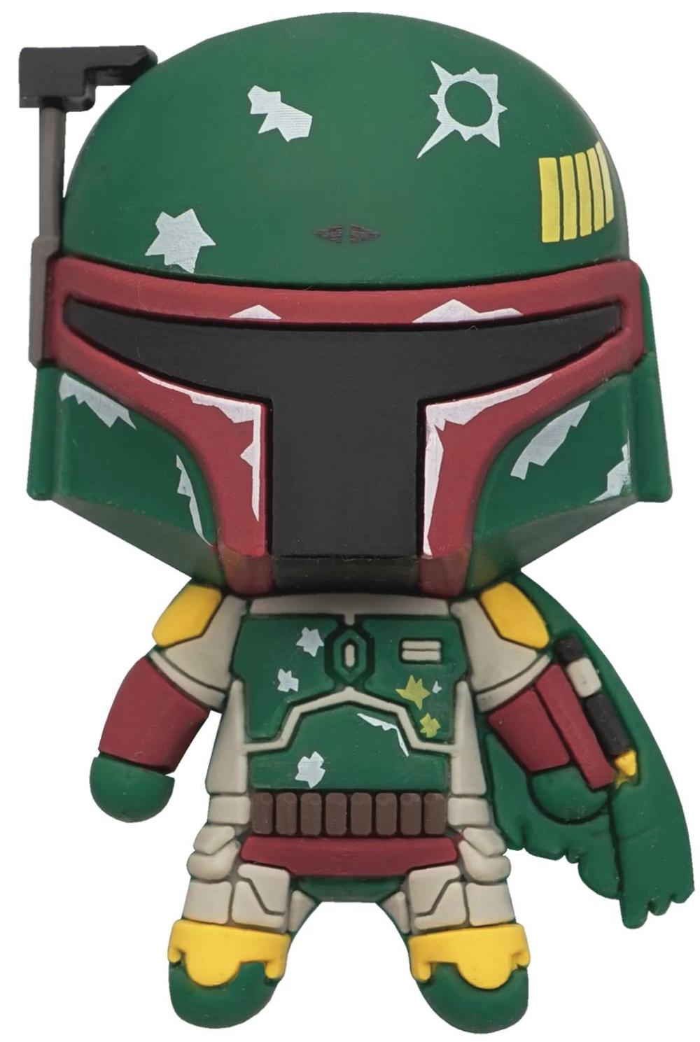 STAR WARS BOBA FETT 3D FOAM MAGNET