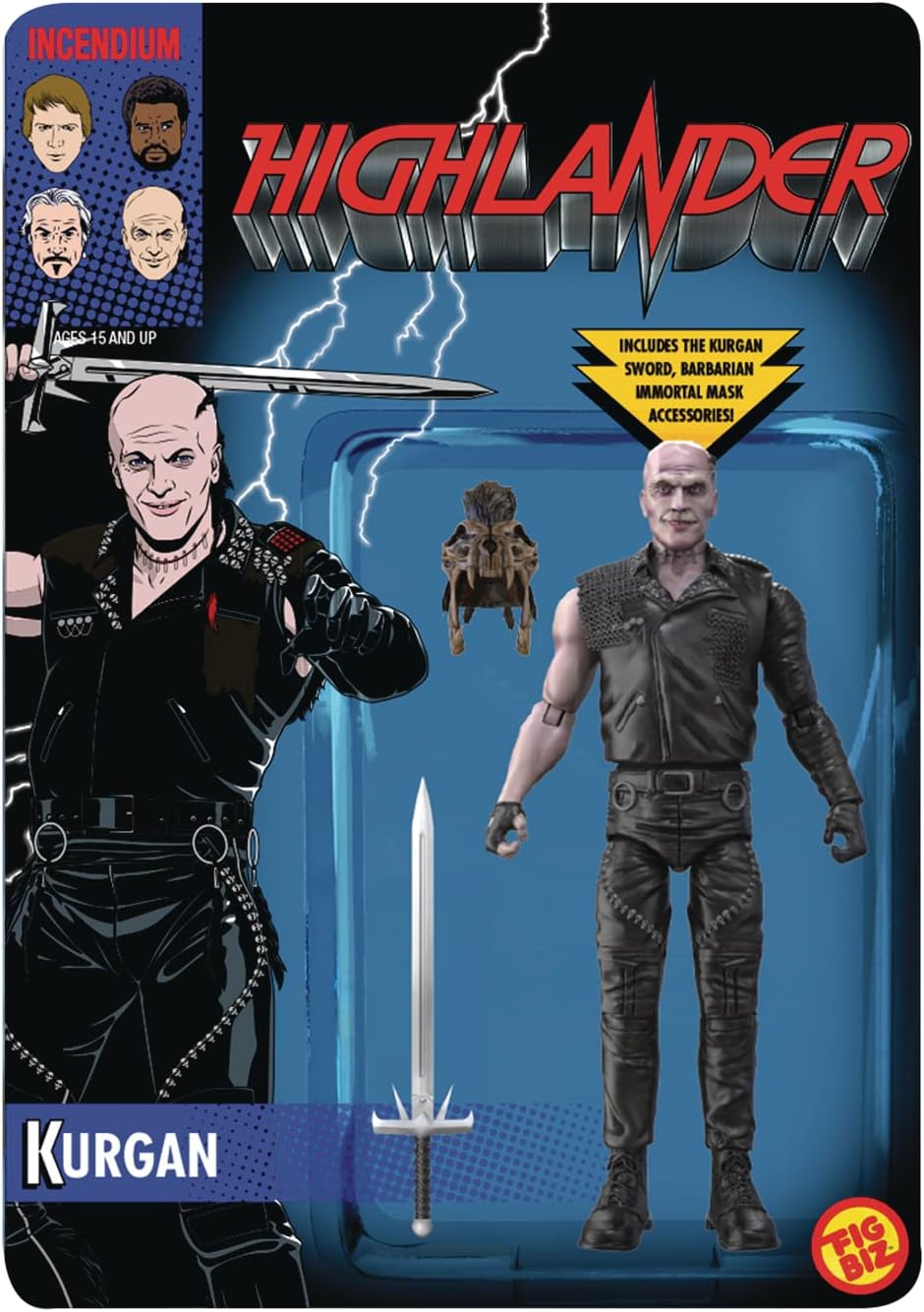 FIG BIZ HIGHLANDER THE KURGAN 5IN AF