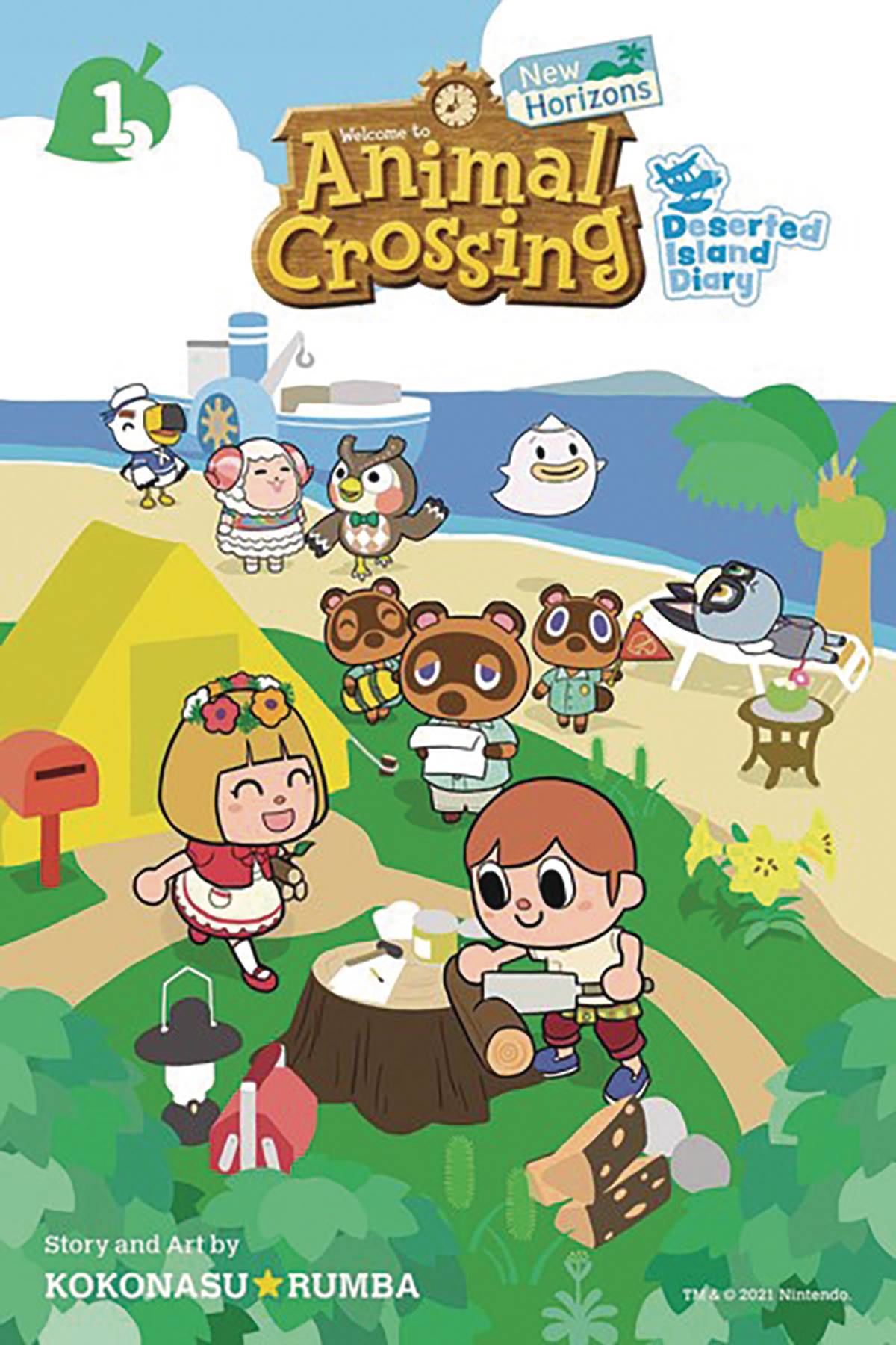 ANIMAL CROSSING NEW HORIZONS GN VOL 01