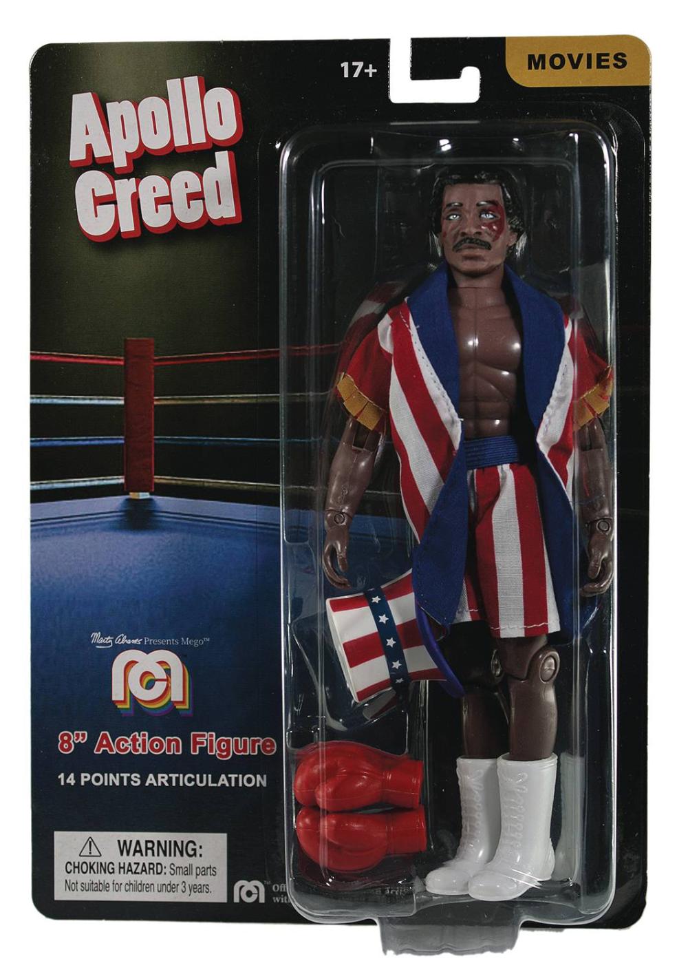 MEGO MOVIES ROCKY/CREED APOLLO CREED 8IN AF