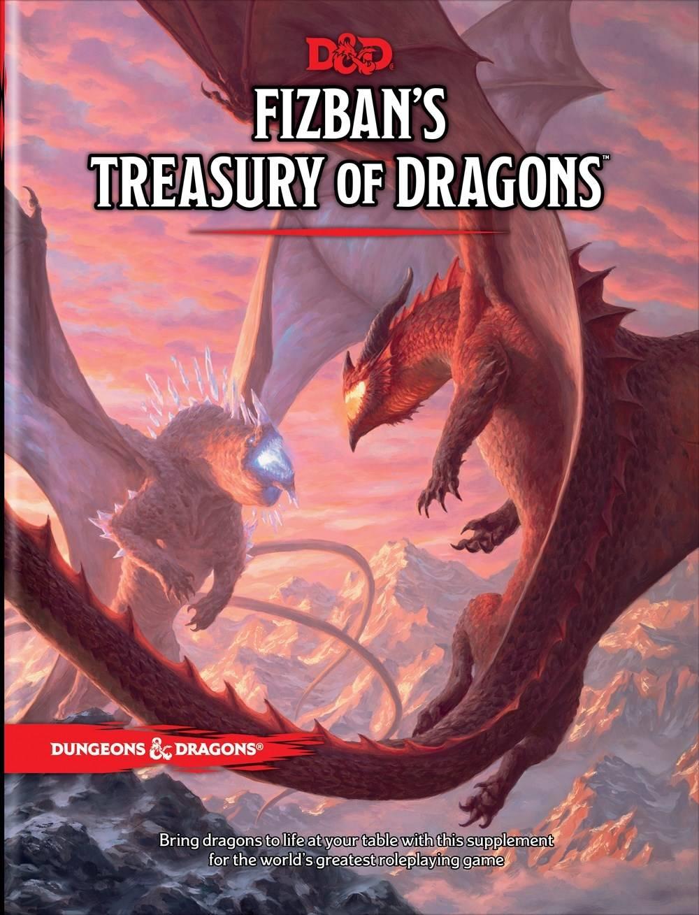 Dungeons and Dragons 5E RPG: Fizbans Treasury of Dragons HC