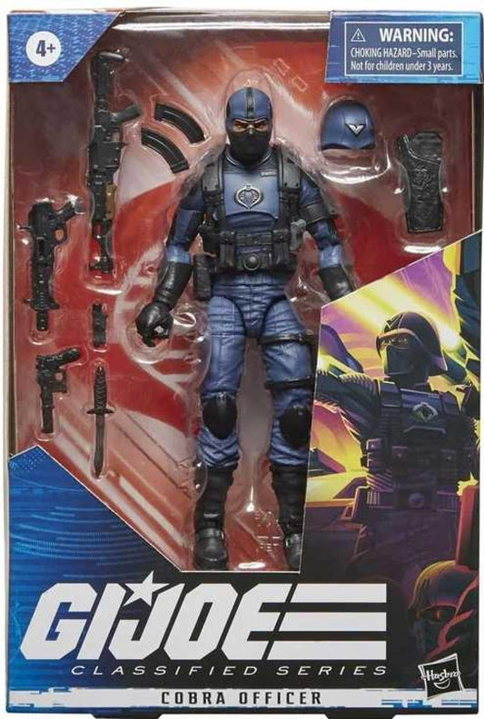 GI JOE CLASSIFIED COBRA OFFICER 6IN AF