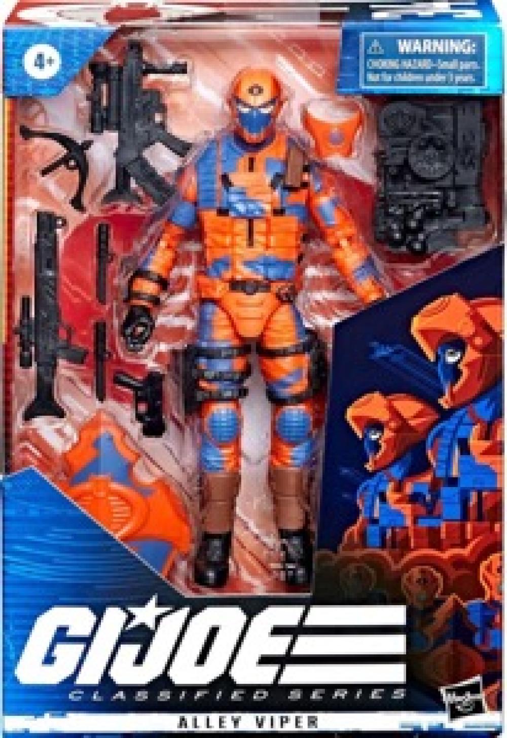 GI JOE CLASSIFIED ALLEY VIPER 6IN AF