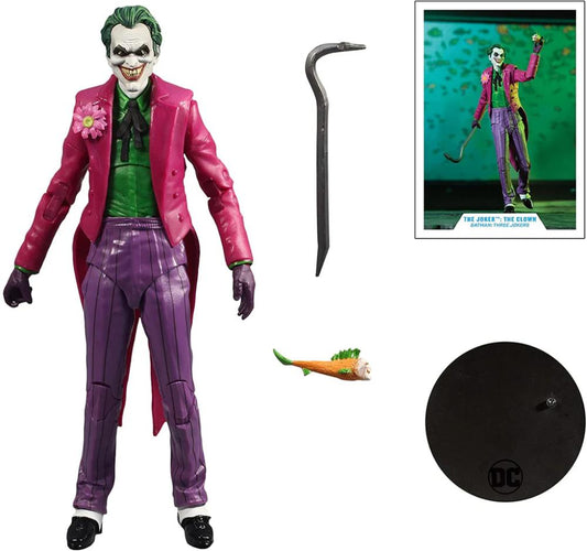 DC MULTIVERSE JOKER: THE CLOWN BATMAN: THREE JOKERS MCFARLANE AF