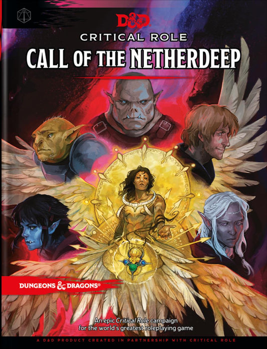 Dungeons and Dragons 5E RPG: Critical Role - Call of the Netherdeep Hard Cover