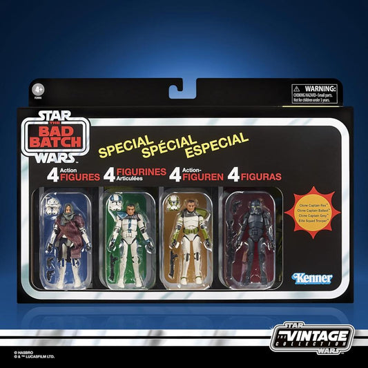 SW VINTAGE BAD BATCH 4 PACK HASBROPULSE SET AF