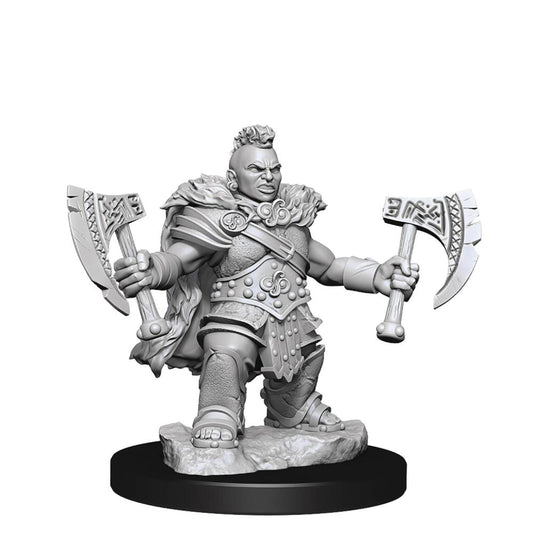 Dungeons & Dragons Frameworks: W01 Dwarf Barbarian Female