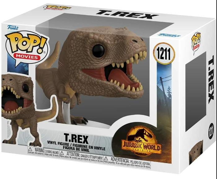 POP MOVIE JURASSIC WORLD 3 T.REX VINYL FIGURE