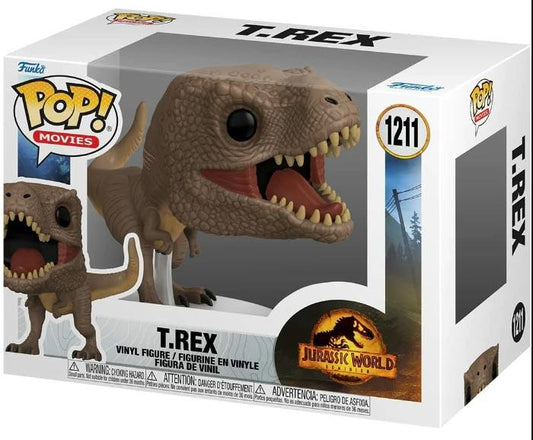 POP MOVIE JURASSIC WORLD 3 T.REX VINYL FIGURE
