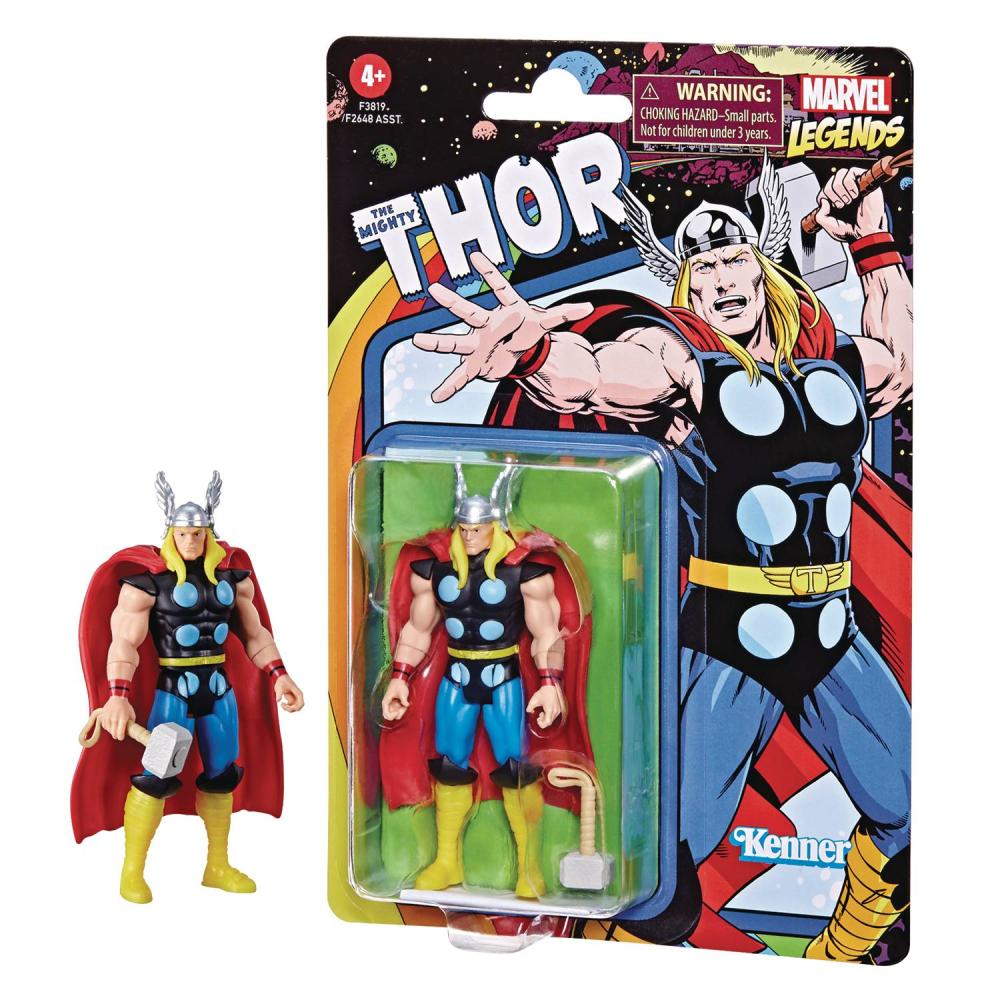 MARVEL LEGENDS 3.75 RETRO THOR AF