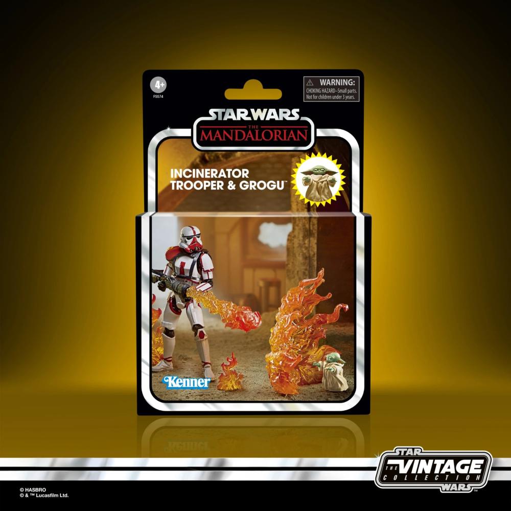 SW VINTAGE DLX INCINERATOR TROOPER & GROGU VC AF