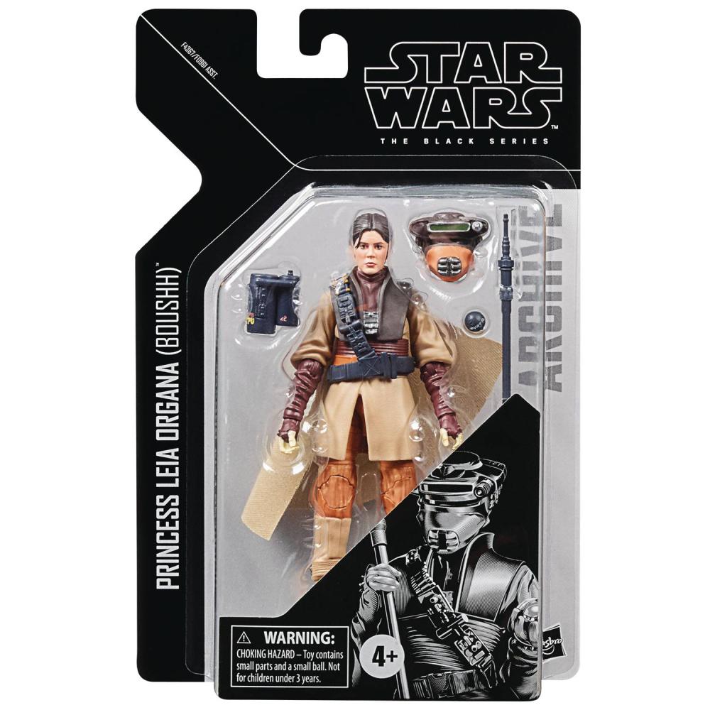 SW ARCHIVE BLACK LEIA ORGANA BOUSHH 6 INCH AF