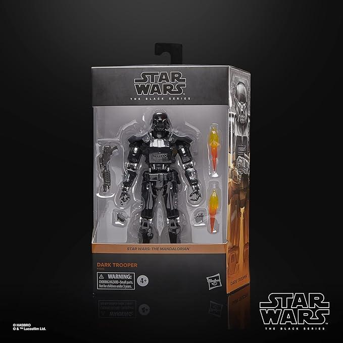 SW BLACK 6 INCH DLX DARK TROOPER MND AF