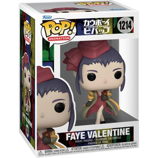 POP ANIMATION COWBOY BEBOP FAYE VALENTINE VINYL FIGURE