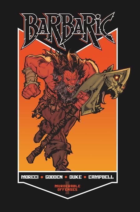 BARBARIC TP VOL 01 MURDERABLE OFFENSES