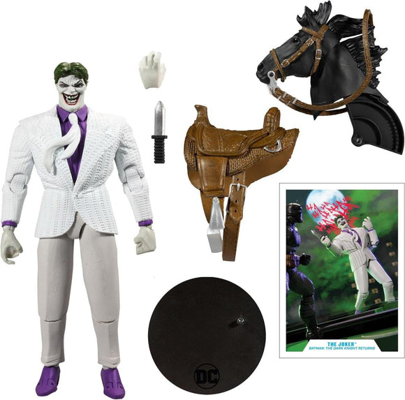DC MULTIVERSE JOKER DARK KNIGHT RETURNS MCFARLANE HORSE BAF AF
