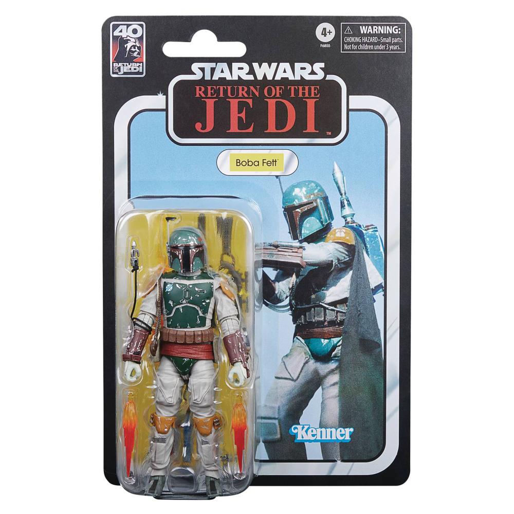 SW ANNIVERSARY BOBA FETT BLACK 6 INCH DLX AF