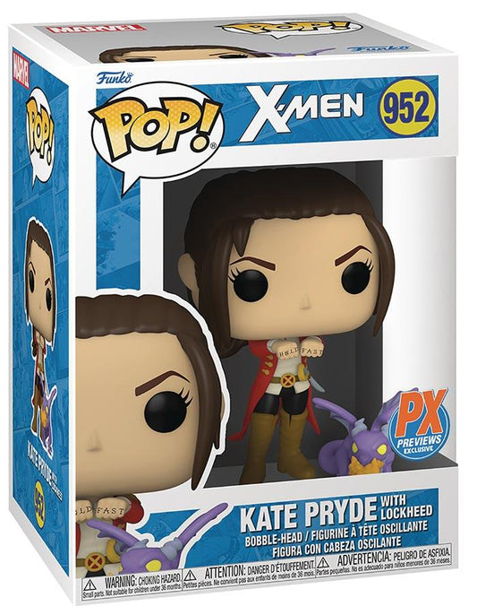 POP MARVEL X-MEN KATE PRYDE WITH LOCKHEED PXE VINYL FIG