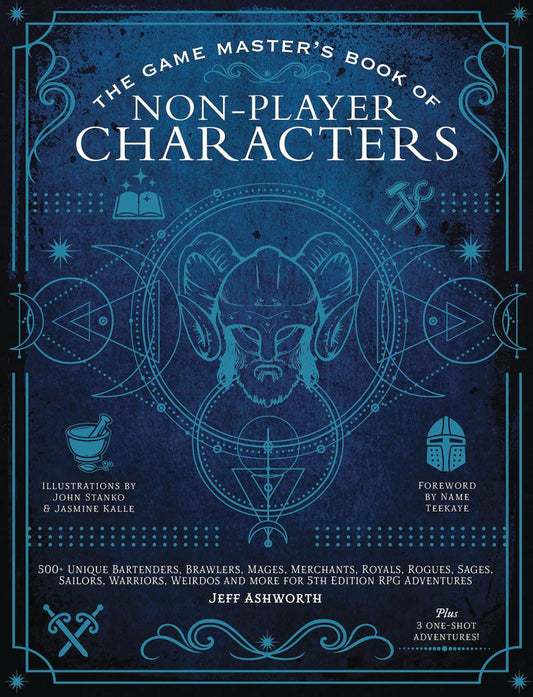 GAME MASTERS BOOK NON-PLAYER CHARACTERS HC 5E