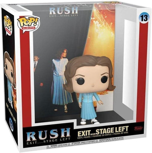 POP LARGE ALBUMS RUSH EXIT STAGE LEFT VIN FIG