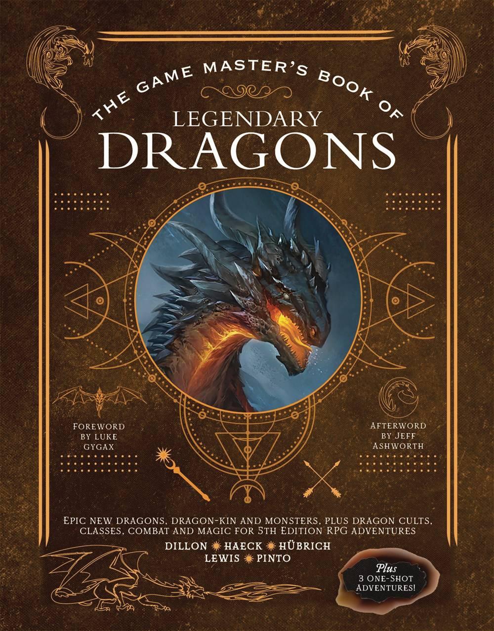 GAME MASTERS BOOK LEGENDARY DRAGONS HC 5E