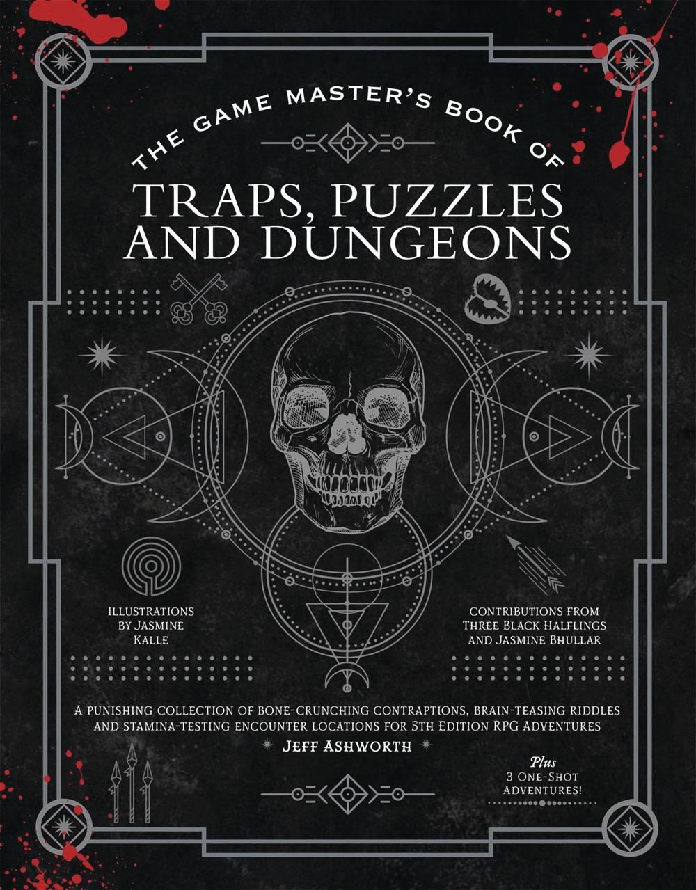 GAME MASTERS BOOK TRAPS PUZZLES DUNGEONS HC 5E