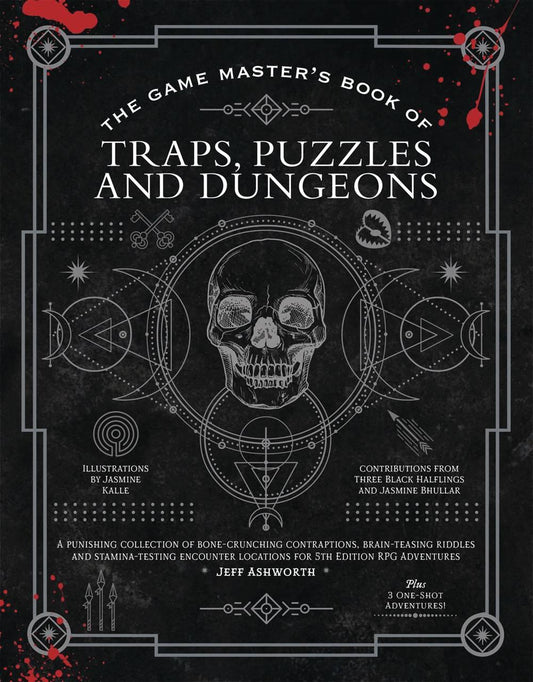 GAME MASTERS BOOK TRAPS PUZZLES DUNGEONS HC 5E