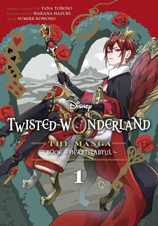 DISNEY TWISTED WONDERLAND MANGA GN VOL 01 Book of Heartslabyul