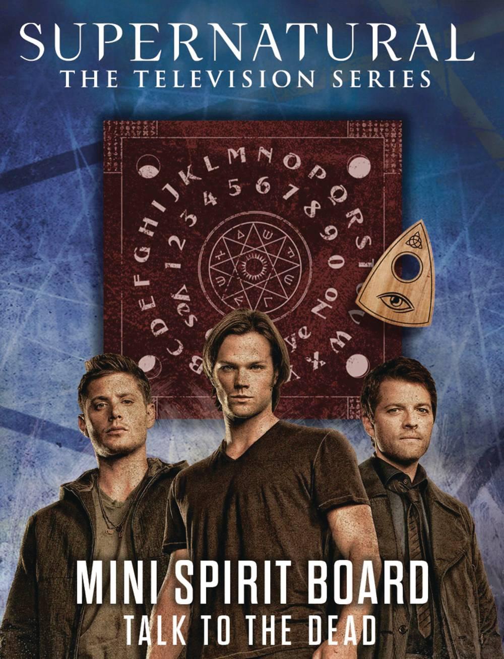 BOOK KIT SUPERNATURAL MINI SPIRIT BOARD TALK TO THE DEAD