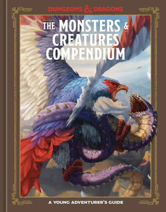MONSTERS & CREATURES COMPENDIUM D&D HC - ADVENTURERS GUIDE