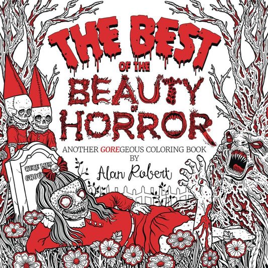 BEST OF BEAUTY OF HORROR ANOTHER COLORING BOOK SC