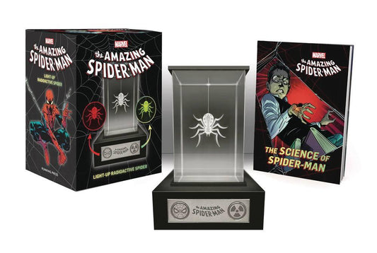 BOOK KIT MARVEL AMAZING SPIDER-MAN LIGHT UP RADIOACTIVE SPIDER