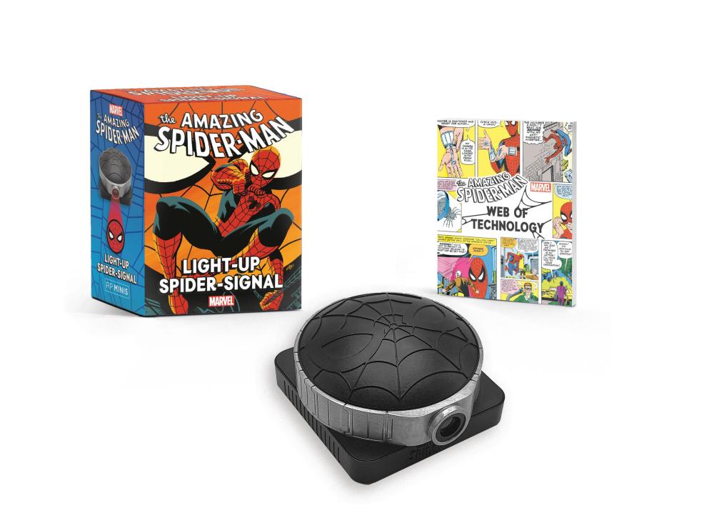 BOOK KIT MARVEL AMAZING SPIDER-MAN LIGHT UP SPIDER SIGNAL
