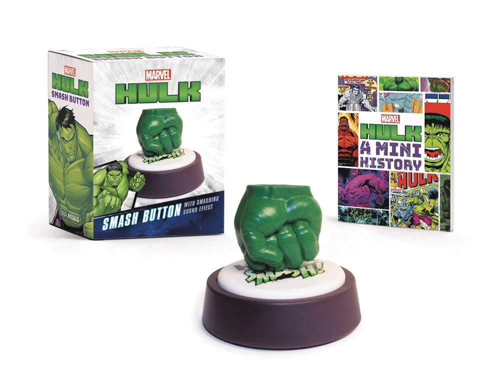 BOOK KIT MARVEL HULK SMASH BUTTON W SMASHING SOUND EFFECT