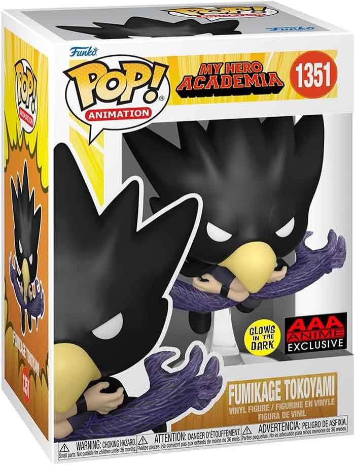 POP ANIMATION MHA TOKOYAMI FALLEN ANGEL GITD AAA VIN FIG