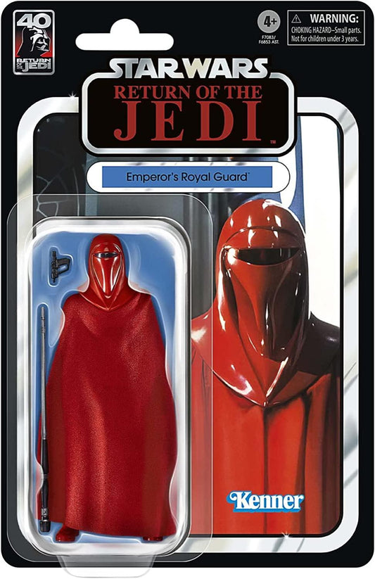 SW ANNIVERSARY EMPERORS ROYAL GUARD - ROTJ BLACK 6 INCH AF