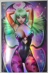 NATHAN SZERDY CONSIGNMENT - MORRIGAN DARKSTALKERS FOIL