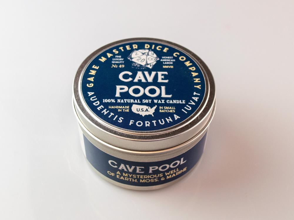 Cave Pool Gaming Candle - 2oz