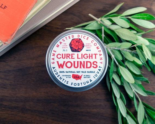 Cure Wounds Gaming Candle - 2oz