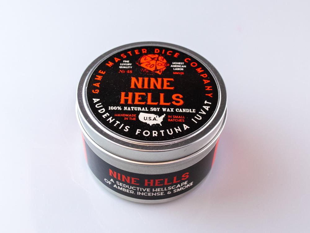 Nine Hells Gaming Candle - 2oz