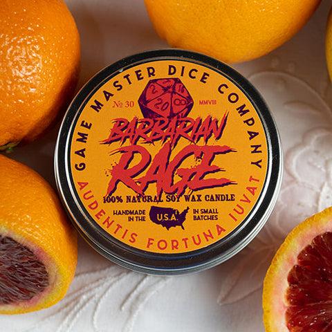 Barbarian Rage Gaming Candle - 2oz