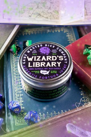 Wizards Library Gaming Candle - 2oz